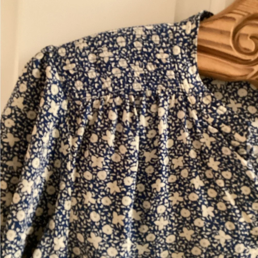 RALPH LAUREN  Button Down Short Sleeved Blouse Size M - Picture 6 of 8